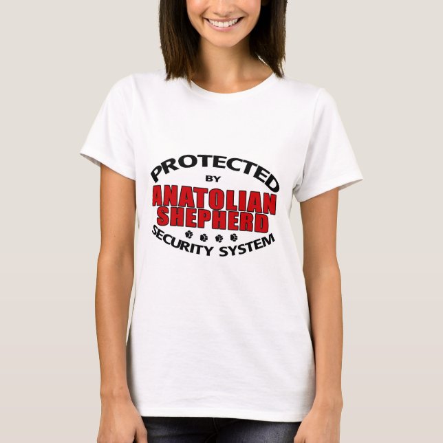 Anatolian Shepherd Security Tee Shirt (Framsida)
