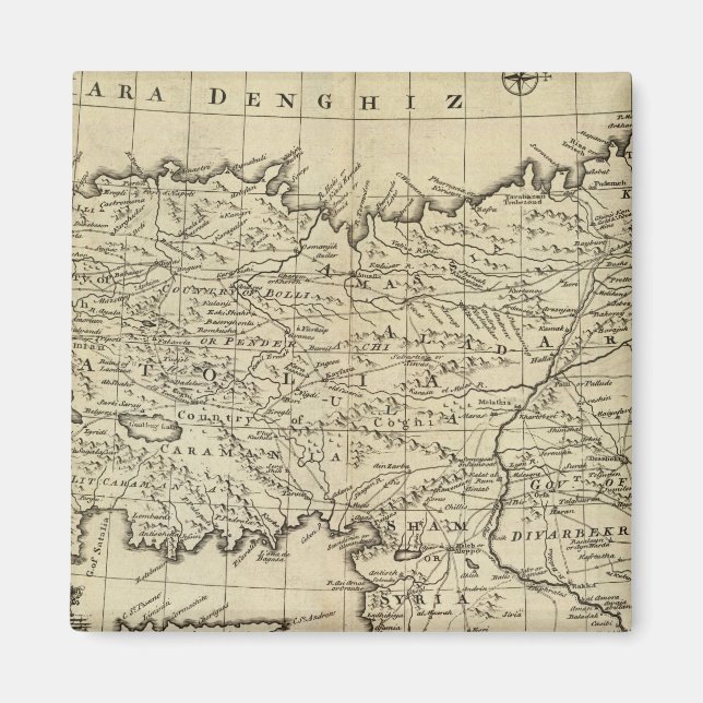 Anatolien, Syrien Magnet (Framsidan)