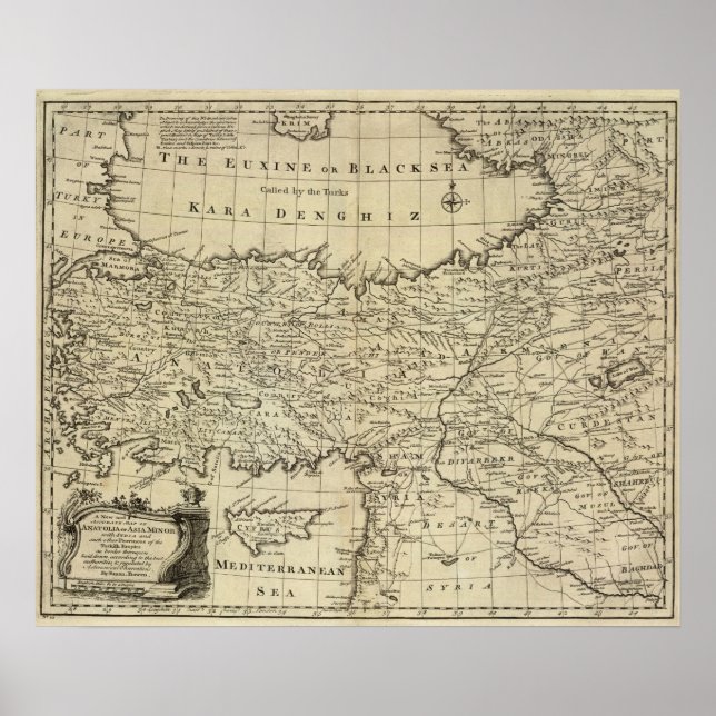 Anatolien, Syrien Poster (Framsidan)