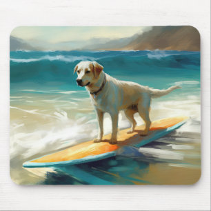 Anatolisk herde Beach Surfing Målning Musmatta
