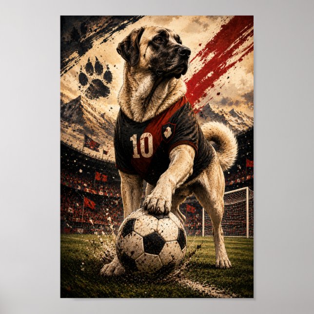 Anatolisk herde Fältväktare Poster (Framsidan)