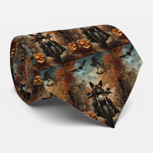 Anatolisk herde som kör motorcykel Halloween Slips