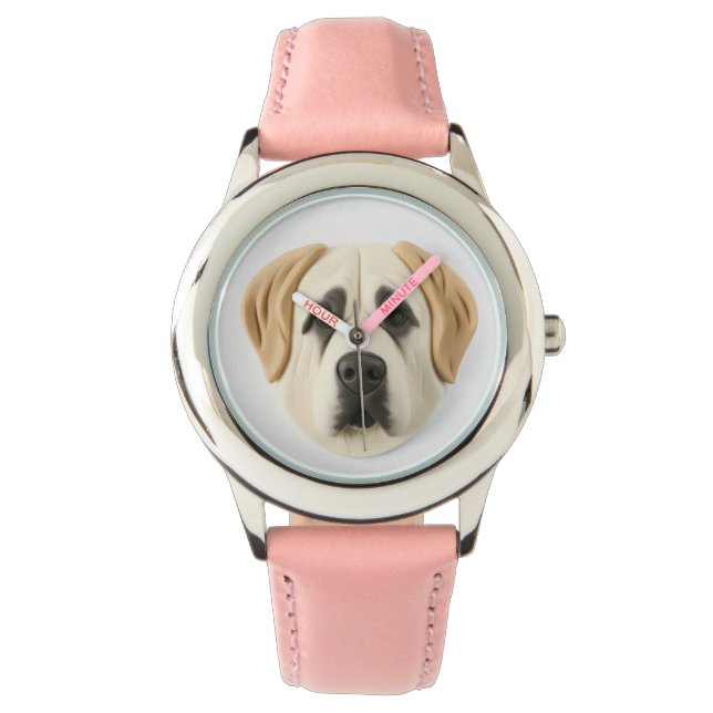 Anatolisk herdehund 3D Inspirerad Armbandsur (Framsida)