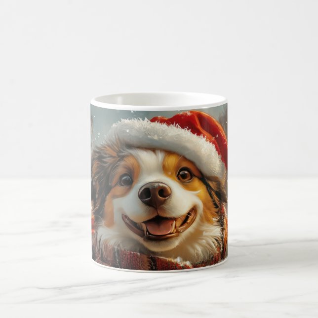Anatolisk herdehund Berg-och dalbana Jul Kaffemugg (Center)