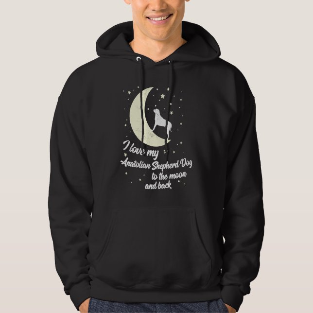 Anatolisk herdehund hoodie (Framsida)