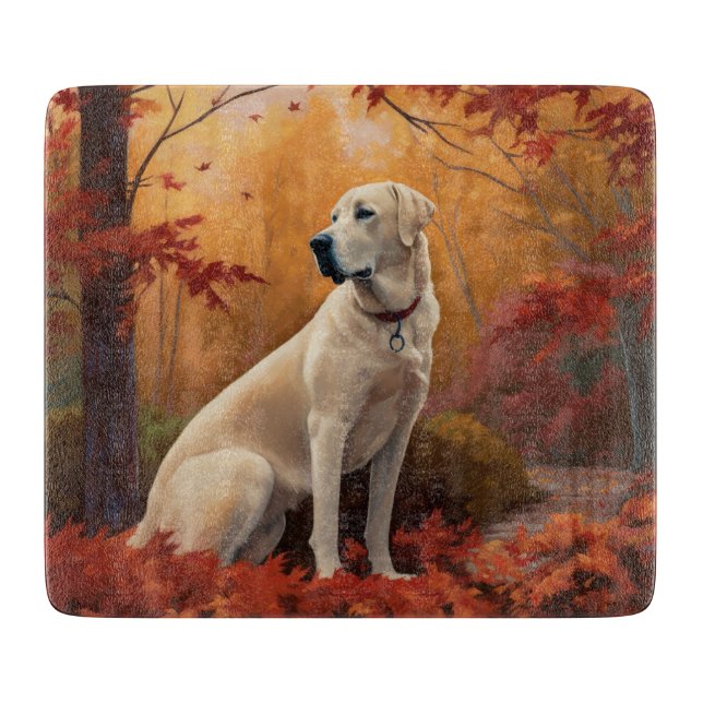 Anatolisk herdehund i höstlöv Fall Inspire (Framsidan)