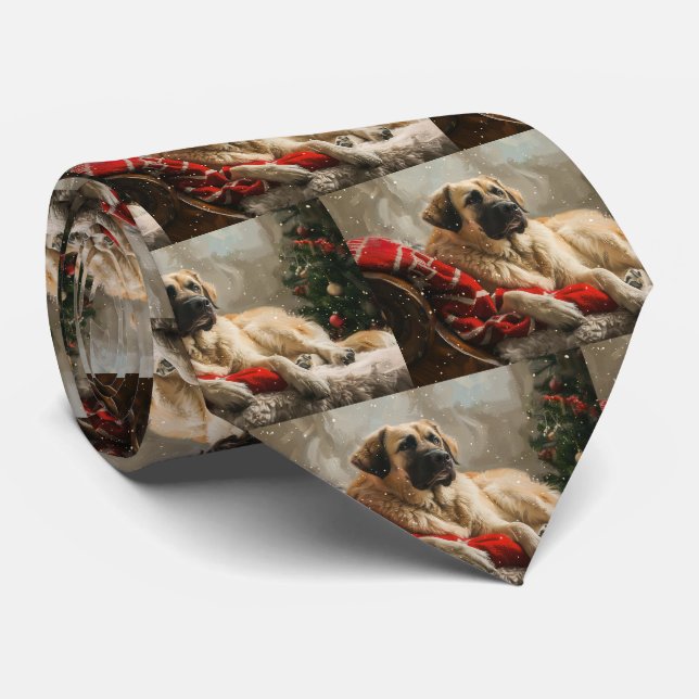 Anatolisk herdehund Julfirande Slips (Rullad)