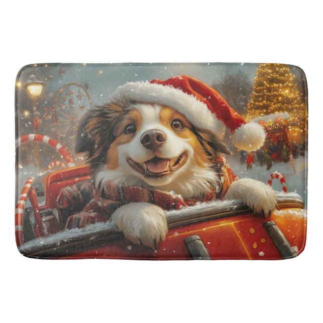 Anatolisk herdehund Rulltrappa Jul Badrumsmatta (Framsidan)