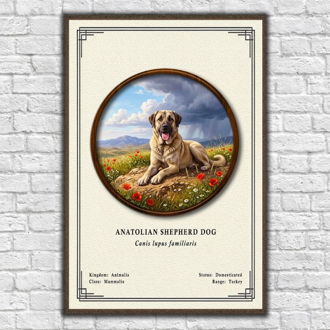 Anatolisk herdehund Zoologisk serie Poster (Skapare uppladdad)