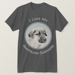Anatolisk ytmålning - originalkonst av Hund T Shirt