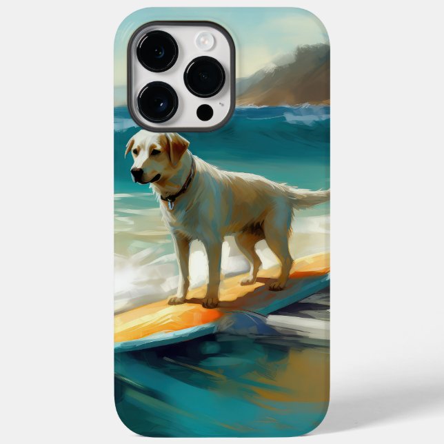 Anatoliska shepherd Beach Surfing Painting (Baksida)