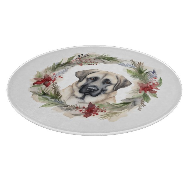 Anatoliska Shepherd-julen Utandning Festive Valp (Hörn)