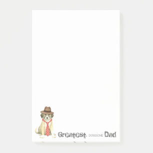 Anatoliska shepherd Pappa Post-it-anteckningar Post-it Block