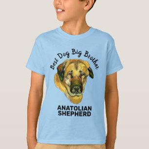 Anatoliska Shepherd vattencolor best big bror T Shirt