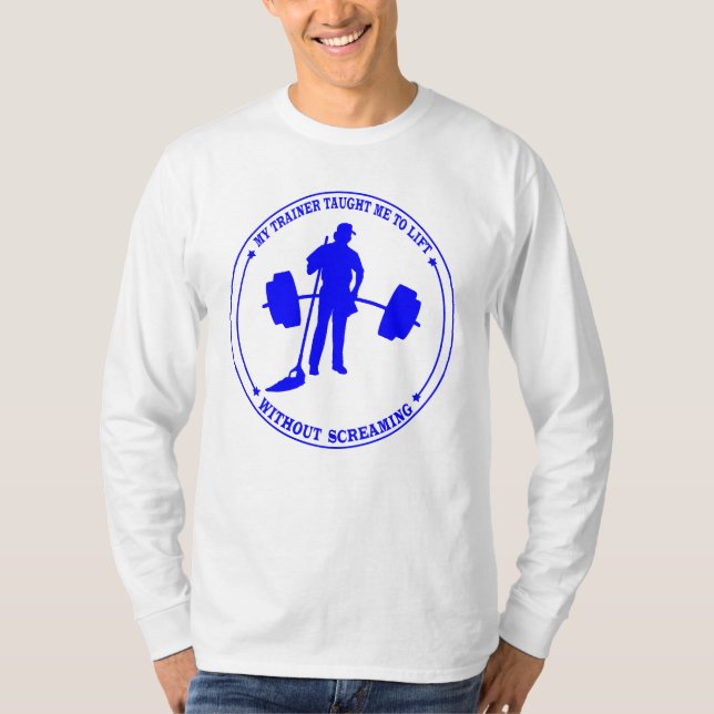 Anatoly-min tränare skojjar i ett magiskt gym t shirt (Framsida)