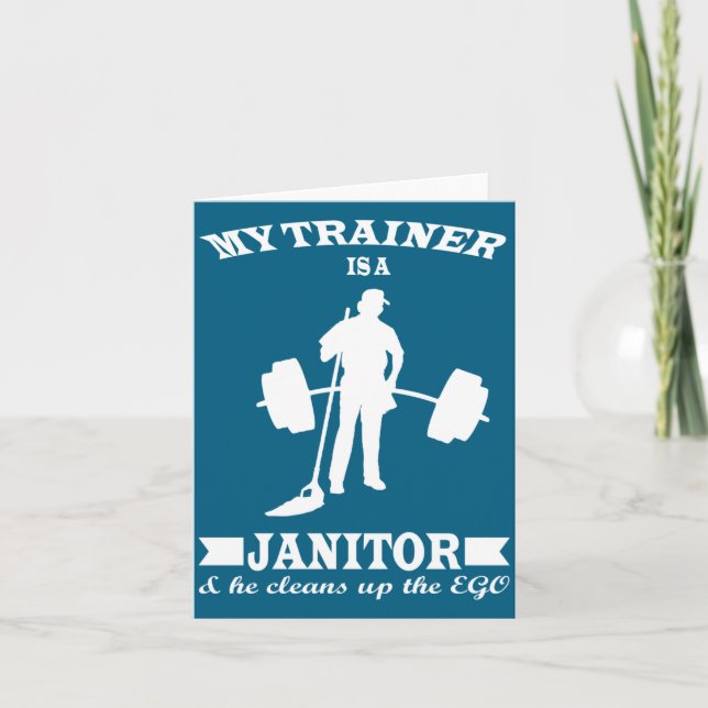 Anatoly My Trainer Is Janitor Funny Gym Prank  Kort (Framsida)