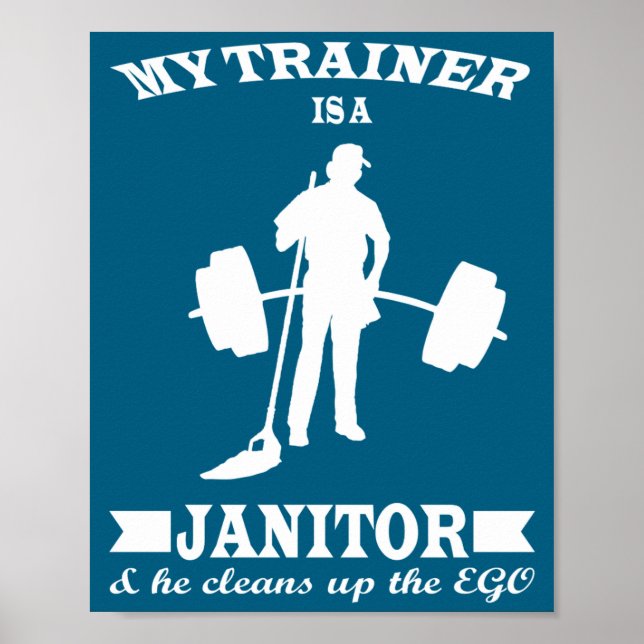Anatoly My Trainer Is Janitor Funny Gym Prank  Poster (Framsidan)