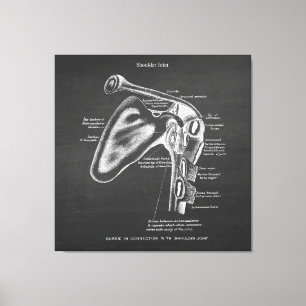 Anatomi Art.1 Axelled Canvastryck