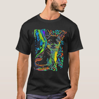 Anatomi av en Chihuahua-rasen Hund Pet Hound Älska T Shirt