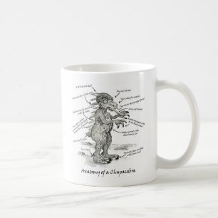 Anatomi av en Chupacabramugg Kaffemugg