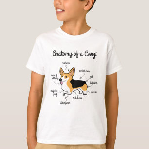 Anatomi av en Corgi Tee