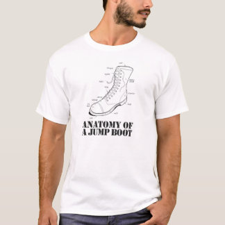 Anatomi av en hoppkänga t shirt