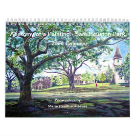 Anatomi av en målning: Sam Houston Park 2026 Kalender