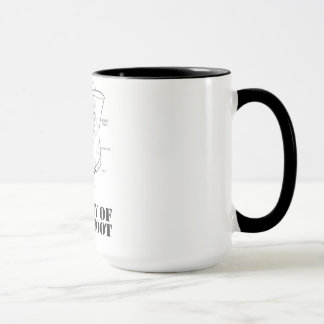 Anatomi av en mugg för hoppkängakaffe