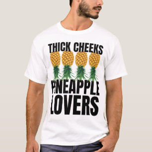 Anatomi hos ananas, tjock kinas t shirt
