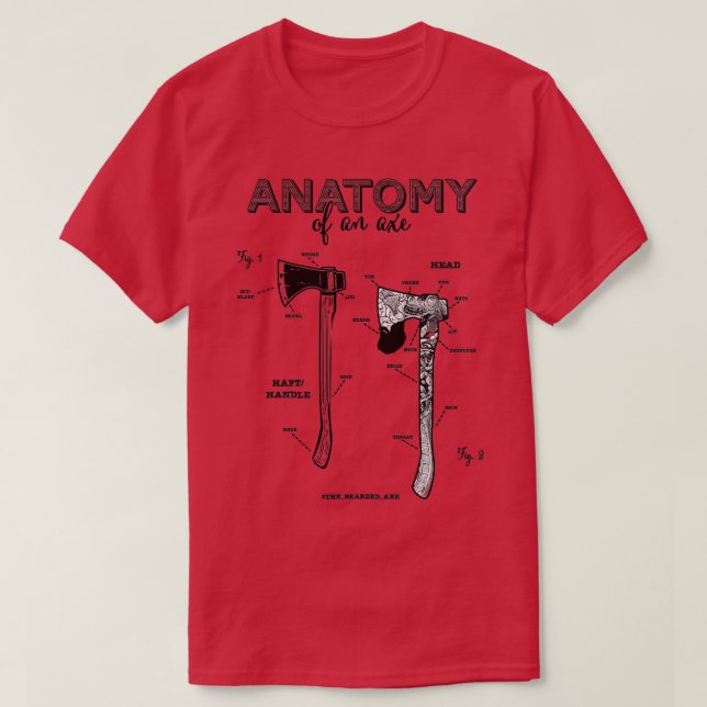 Anatomi hos en Ax T Shirt (Design framsida)