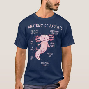 Anatomi hos en Axolotl Science of a Axolotl 89 T Shirt