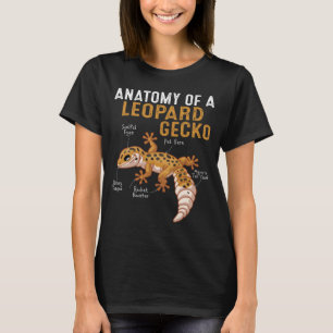 Anatomi hos en leopard Gecko T Shirt