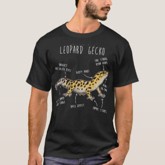 Anatomi Hos En Leopardgecko T Shirt