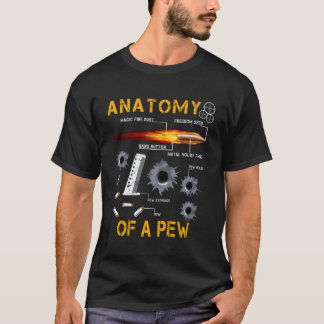 Anatomi hos en liten maskin ändringsförslag Gun Fu T Shirt