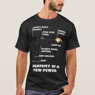 Anatomi hos en ny pewer-kanyl-2:a kanon t shirt