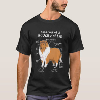 Anatomi hos en Rolig hund påfyllnadsgåva av grov k T Shirt