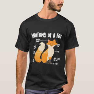 Anatomi hos ett matvax, ättiksbärare, roligt djur t shirt