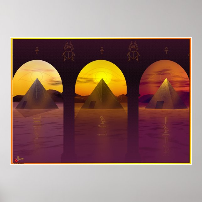 Anatomi hos solnedgång poster (Framsidan)