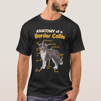 Anatomi i en gräns-kollisionsbild för honom och he t shirt