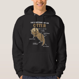 Anatomi i en utsmyckning hoodie
