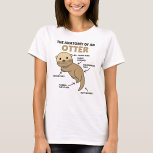 Anatomi i en utsmyckning t shirt