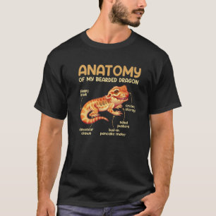Anatomi i ett böjt dragvagnsgåva för Reptile Älska T Shirt