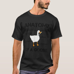 Anatomi i ett gosfont Anka-grafikkort T-fartyg T Shirt