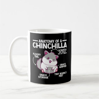 Anatomi of Chinchilla Chinchilla Kaffemugg