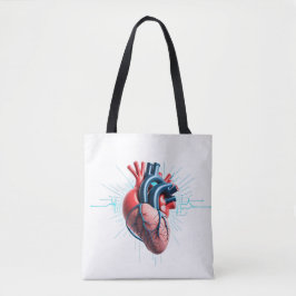 Anatomical Heart – Artistic Medical Illustration Tygkasse