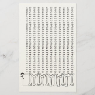 Anatomical Heart Habit Tracker – Gothic Habit Trac Brevpapper