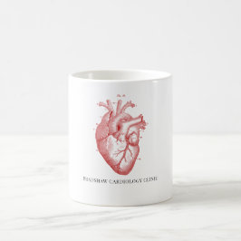 Anatomical Heart Medical Office Namn Coffee Mugg
