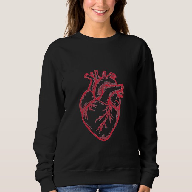 Anatomical Heart Valentine Shirt T Shirt (Framsida)