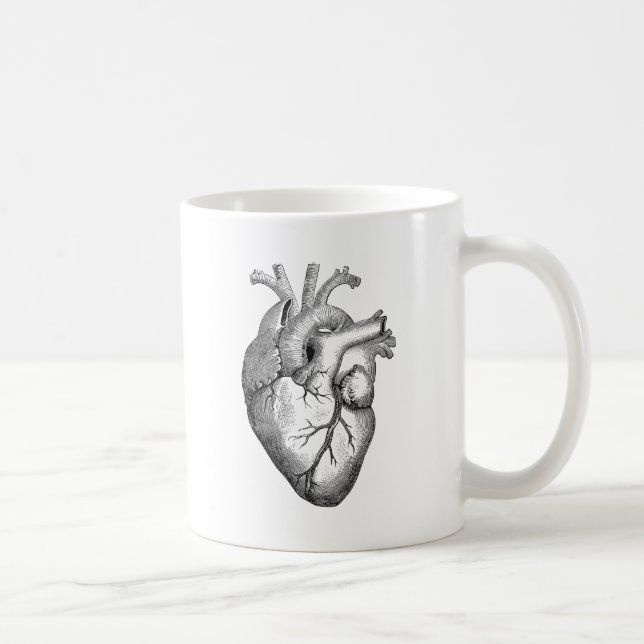 Anatomical hjärta kaffemugg (Höger)