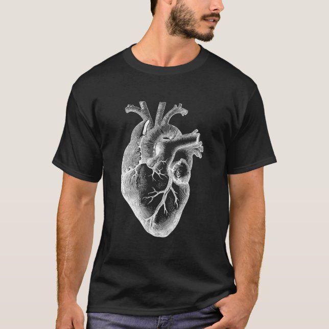 Anatomical Hu He Medical Doctor He Anatomy T Shirt (Framsida)